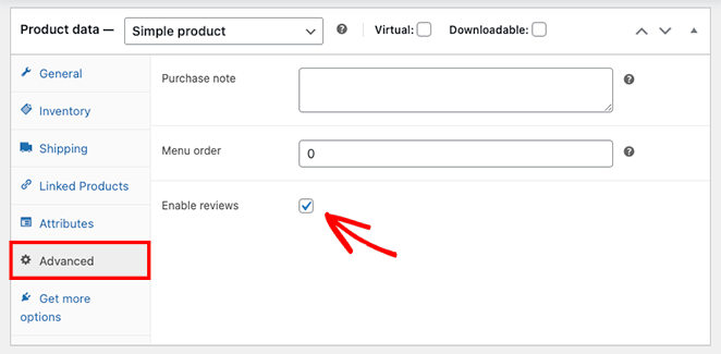 umożliwia przeglądy pojedynczych produktów SeedProd Enable reviews on individual WooCommerce products
