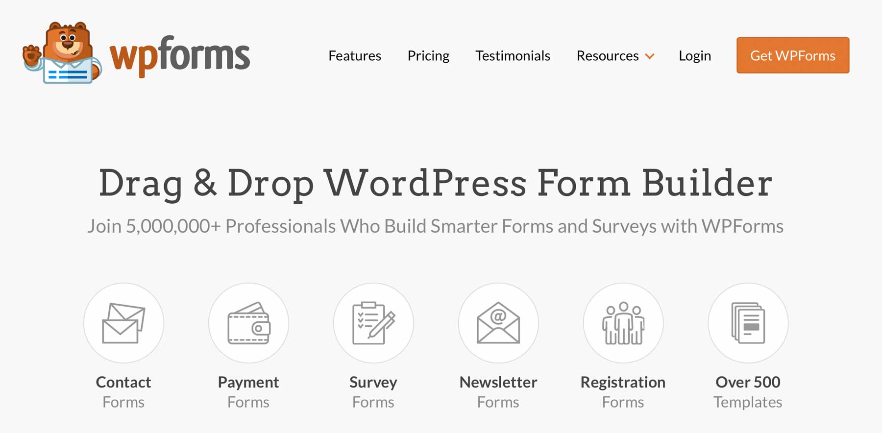 Il miglior plug-in per moduli WP Forms