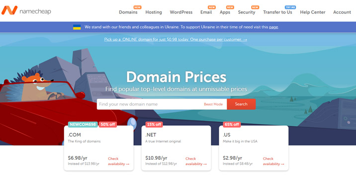 Namecheap-Domain-Registrare