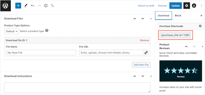 製品ショートコードを使用してサイトにオーディオブックを追加する Adding an audiobook to your site using a product shortcode