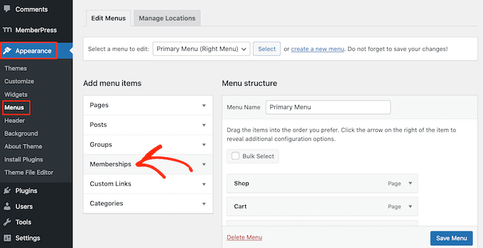 WordPress Web サイトにメンバーシップ サブスクリプションを追加する Adding membership subscriptions to your WordPress website