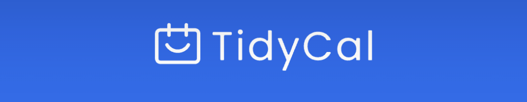 TidyCal ヘッダー。