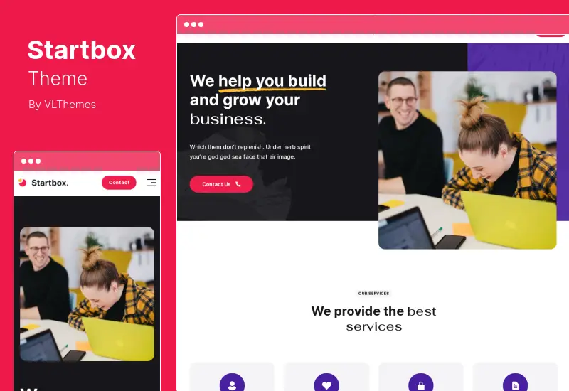 Tema Startbox - Tema WordPress corporativă multifuncțională