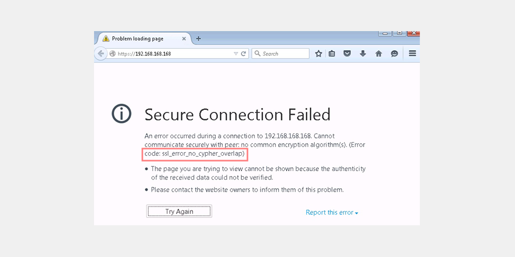 SSL_ERROR_NO_CYPHER_OVERLAP Firefox エラーを修正する方法? (4 方法) 3 SSL_ERROR_NO_CYPHER_OVERLAP Firefox Error