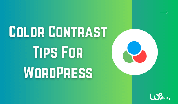 советы по цветовому контрасту для wordpress