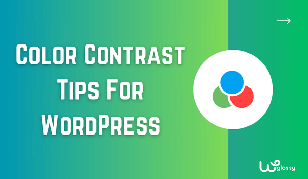 wordpress 的顏色對比提示