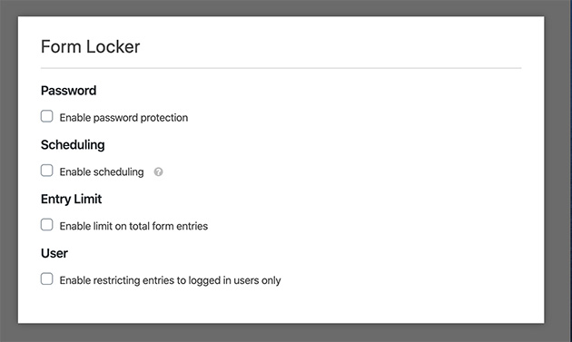 formlockeraddonlocksettings SeedProd WPForms form locker settings