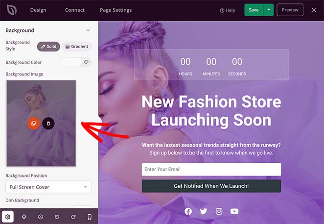 woocommercecomingsoonbackgroundobraz SeedProd WooCommerce coming soon page