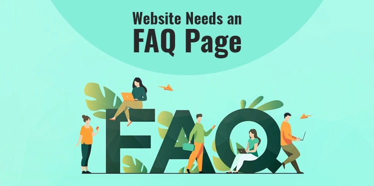 situs web Membutuhkan Halaman FAQ