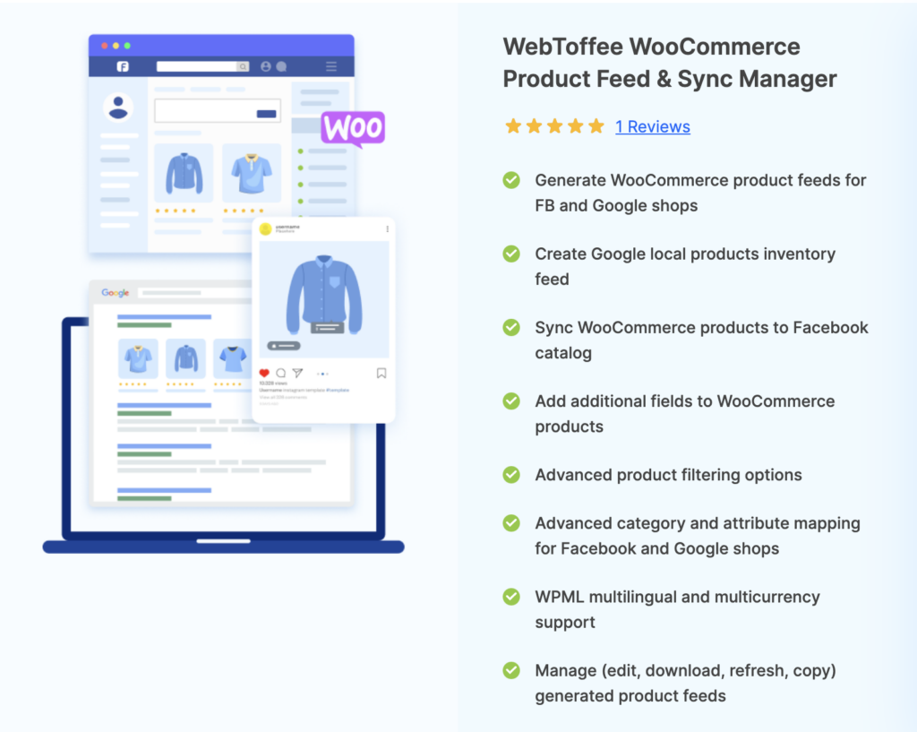 Feed del prodotto WebToffee e plug-in Sync Manager