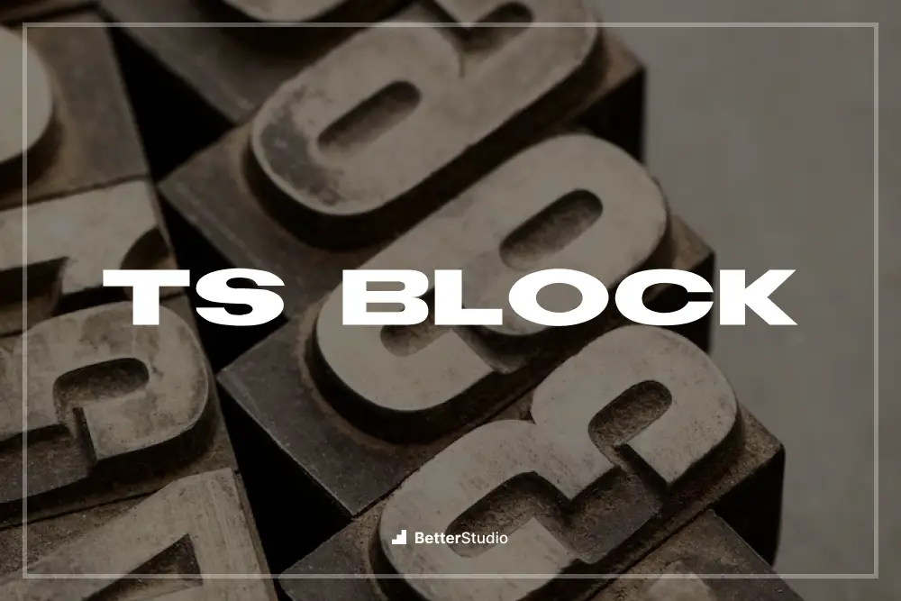 TS ブロック -