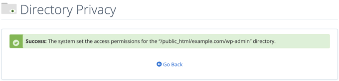 ข้อความยืนยันคลิกปุ่มย้อนกลับ Confirmation message click back button