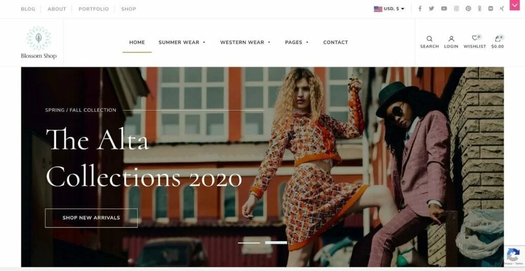 blossom shop pro - temas de woocommerce para empresas
