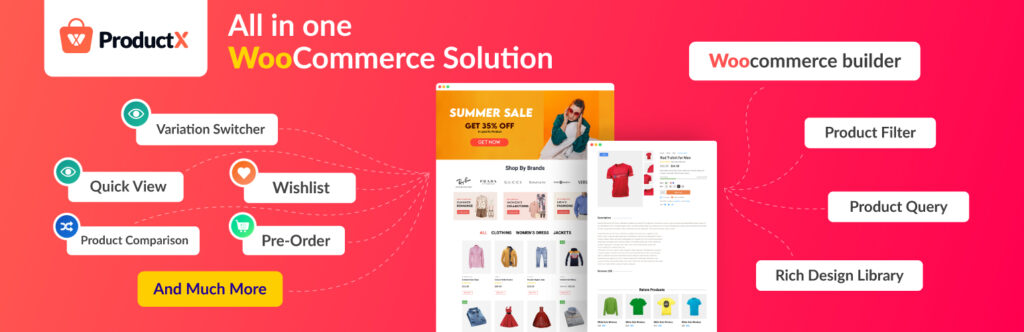 2023 年の最高の WooCommerce プラグイン 2 ProductX - Complete WordPress Solution