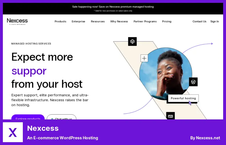 Nexcess - โฮสติ้ง WordPress อีคอมเมิร์ซ