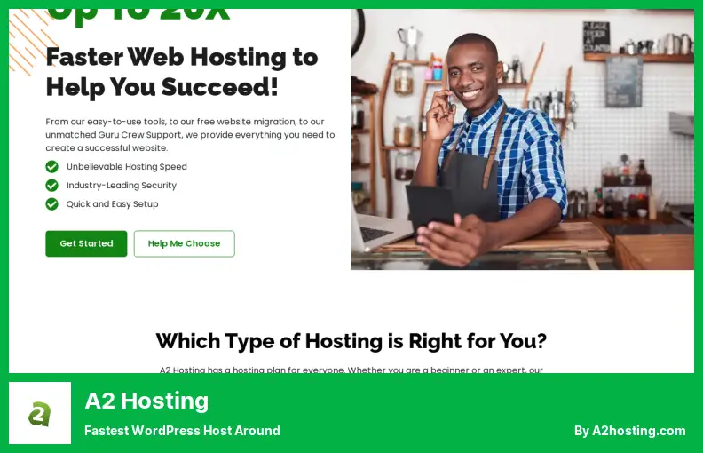 A2 Hosting - โฮสต์ WordPress ที่เร็วที่สุด
