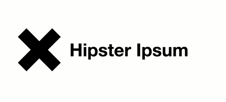Logo hipster Ipsum
