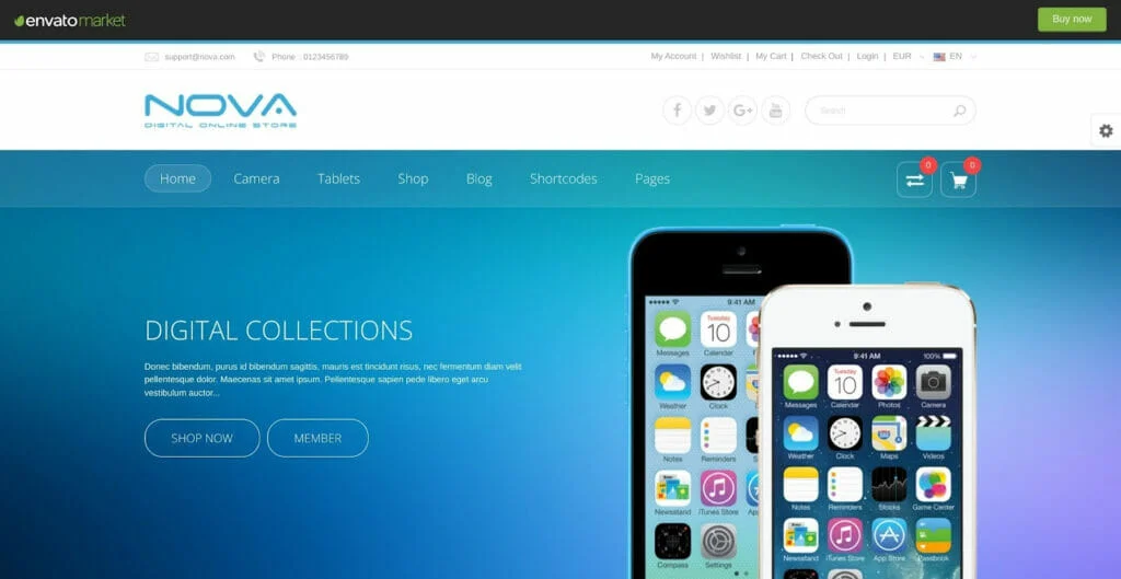 тема woocommerce для описания товаров
