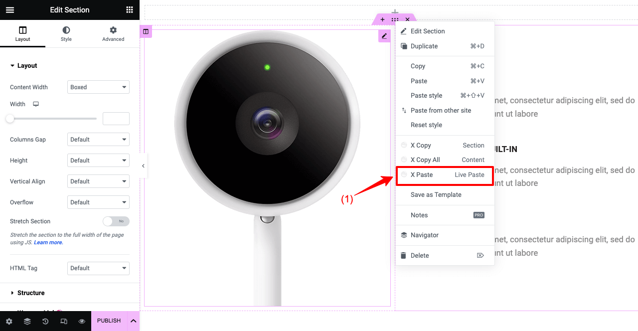 Come clonare un sito WordPress in 3 diversi metodi 21 Paste the Copied Page Section