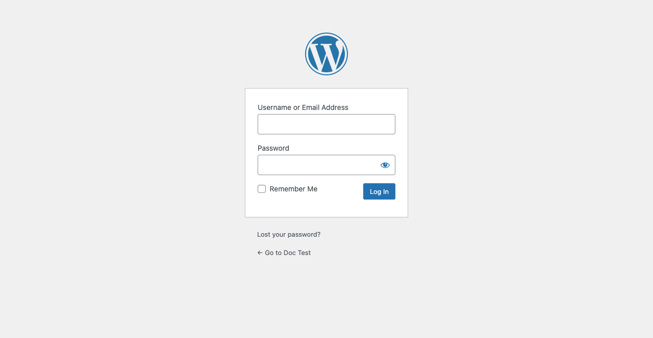 Come clonare un sito WordPress in 3 metodi diversi 17 Log in to your cloned website