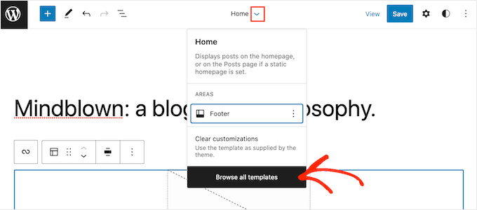 WordPress ですべての FSE テンプレートを参照する方法 How to browse all FSE templates in WordPress