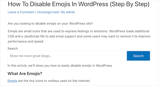 デフォルトの WordPress 検索を改善する方法 How to improve the default WordPress search