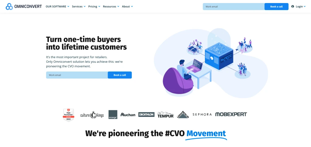Omniconvert ウェブサイト最適化ツール