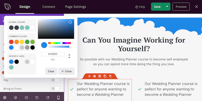 Ajouter une couleur à un séparateur de forme personnalisé dans WordPress Adding a color to a custom shape divider in WordPress