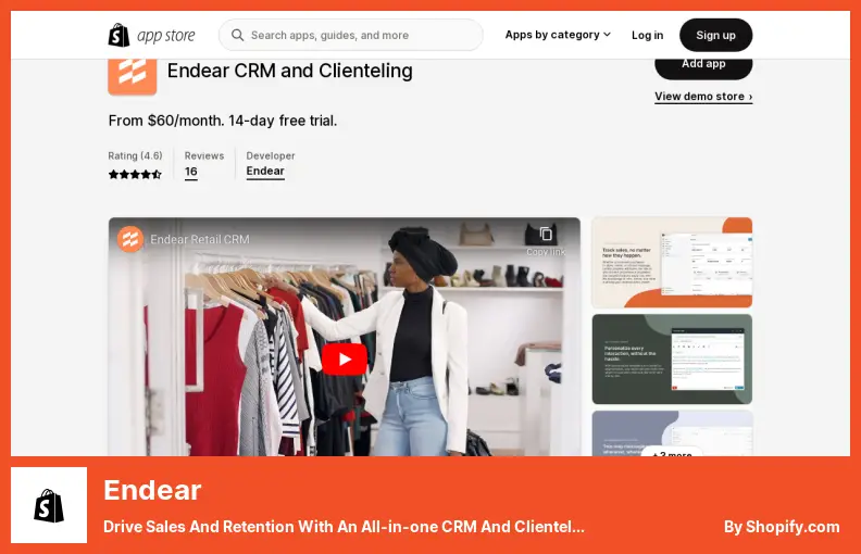 Endear - Dorong Penjualan dan Retensi Dengan Aplikasi CRM dan Klien All-in-one