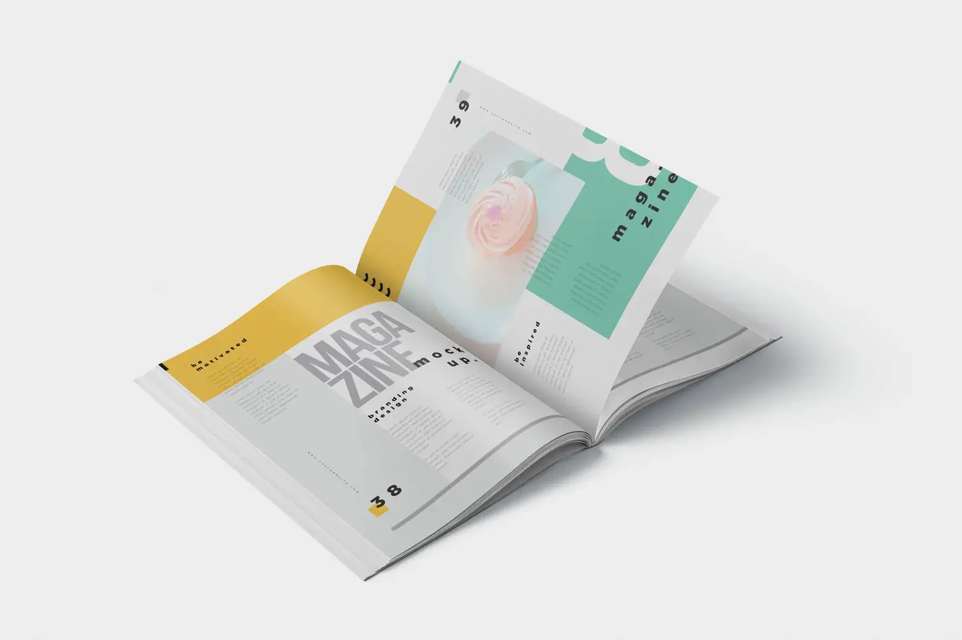 Maket Desain Majalah -