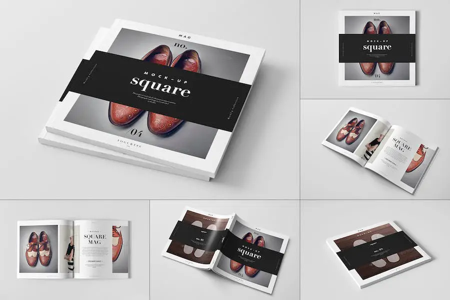 Maket Majalah Square -