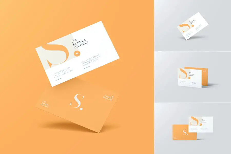 Mockup Kartu Bisnis -