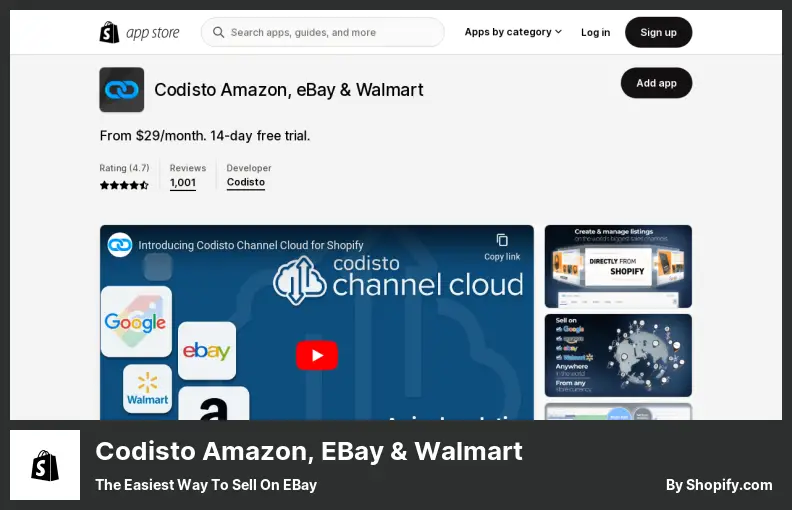 Codisto Amazon, eBay & Walmart - Cara termudah untuk Menjual Di eBay