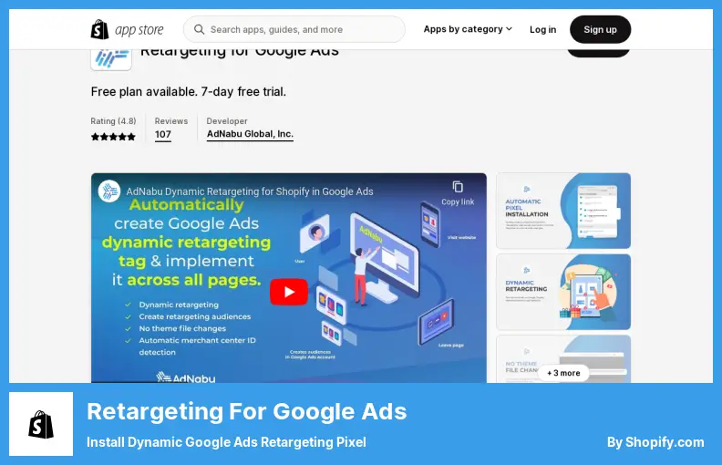Penargetan Ulang untuk Iklan Google - Instal Piksel Penargetan Ulang Iklan Google Dinamis