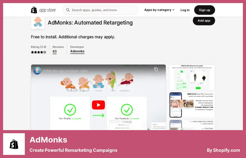 AdMonks - Buat Kampanye Pemasaran Ulang yang Hebat