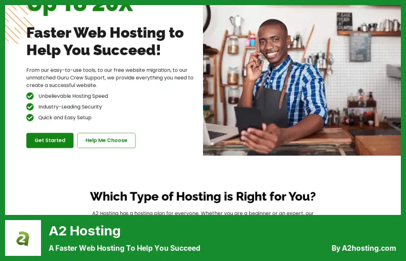 A2 Hosting - Hosting Web Lebih Cepat untuk Membantu Anda Sukses