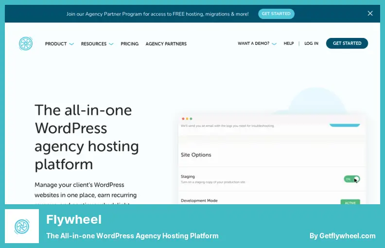 Flywheel - Platform Hosting Agensi WordPress All-in-one