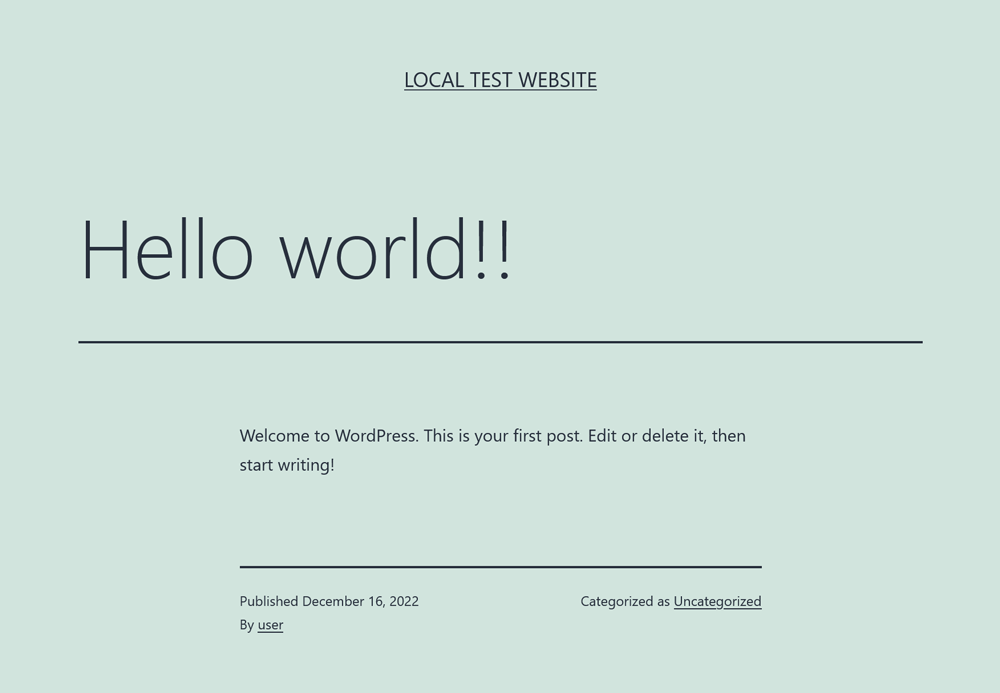 i contenuti nell'editor classico e sul sito non hanno lo stesso aspetto