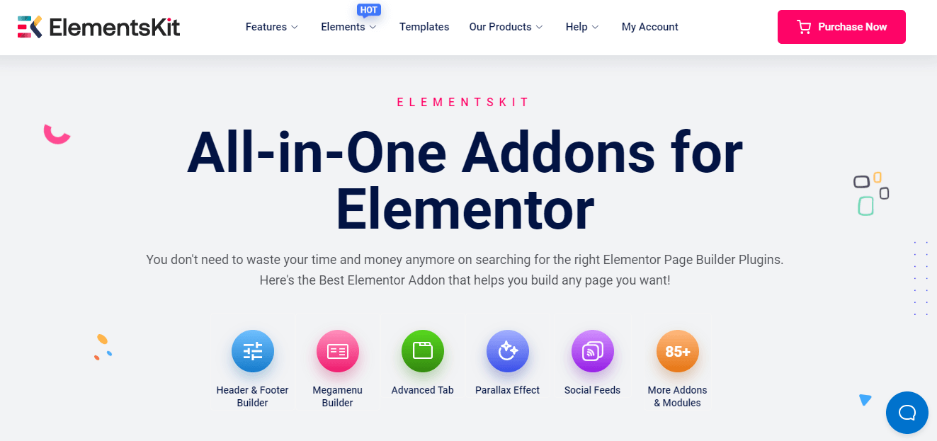 ElementsKit, аддон Elementor на миллион пользователей