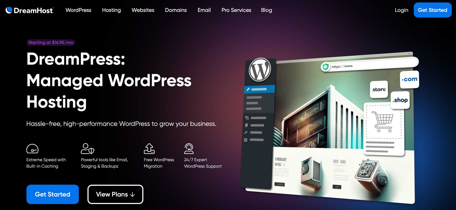 Облачный хостинг DreamPress
