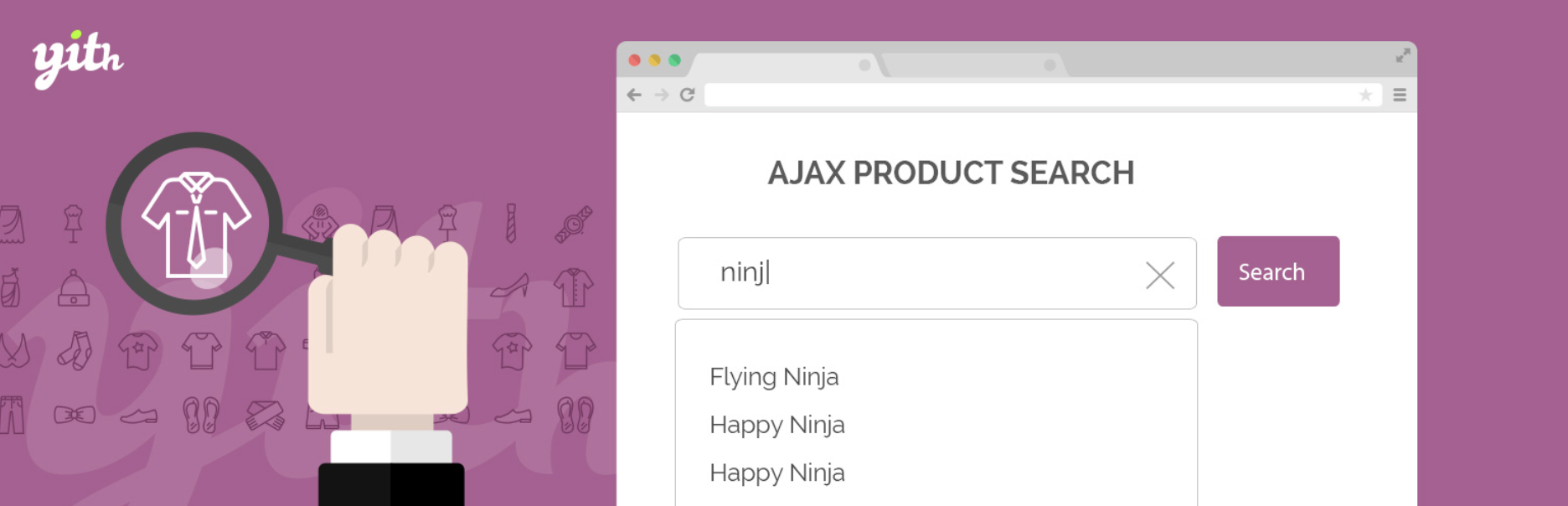 Plug-in per la ricerca di prodotti Yith Ajax
