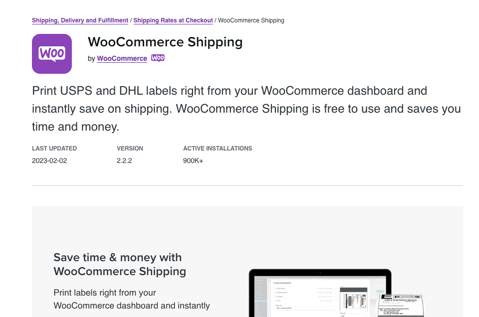 ปลั๊กอิน WooCommerce Shopping