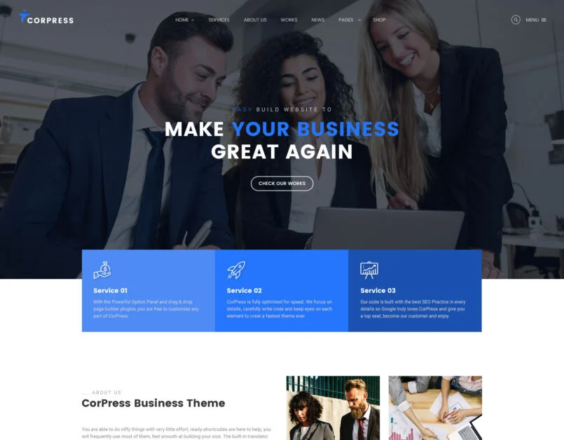 如何使用 WordPress 主题启动联合办公网站 81 Galax Creative eCommerce Multipurpose WordPress Theme