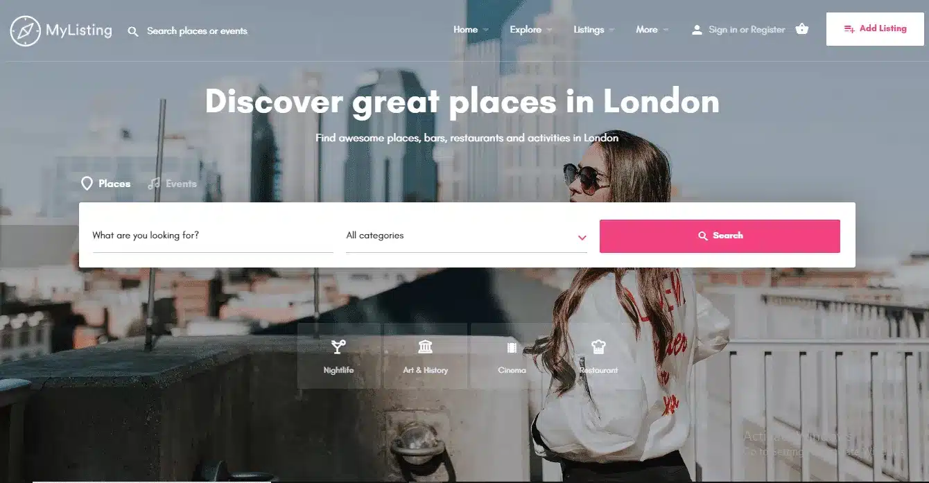 10 Melhores Temas WordPress Imobiliários para Criar Facilmente um Site de Venda de Propriedades 84 MyListing - Directory & Listing WordPress Theme