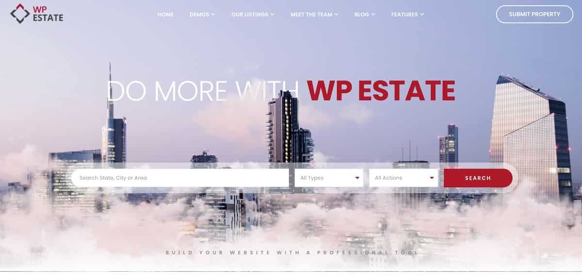 10 Melhores Temas WordPress Imobiliários para Criar Facilmente um Site de Venda de Propriedades 85 WP Estate - Real Estate WordPress Theme