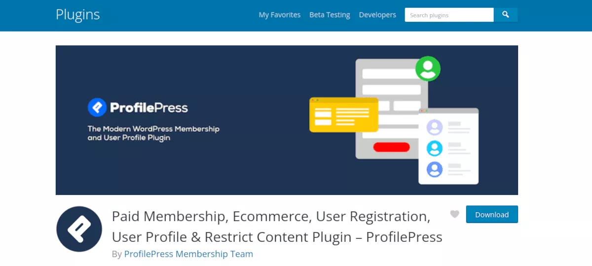 Profil Prasa Witryna WordPress