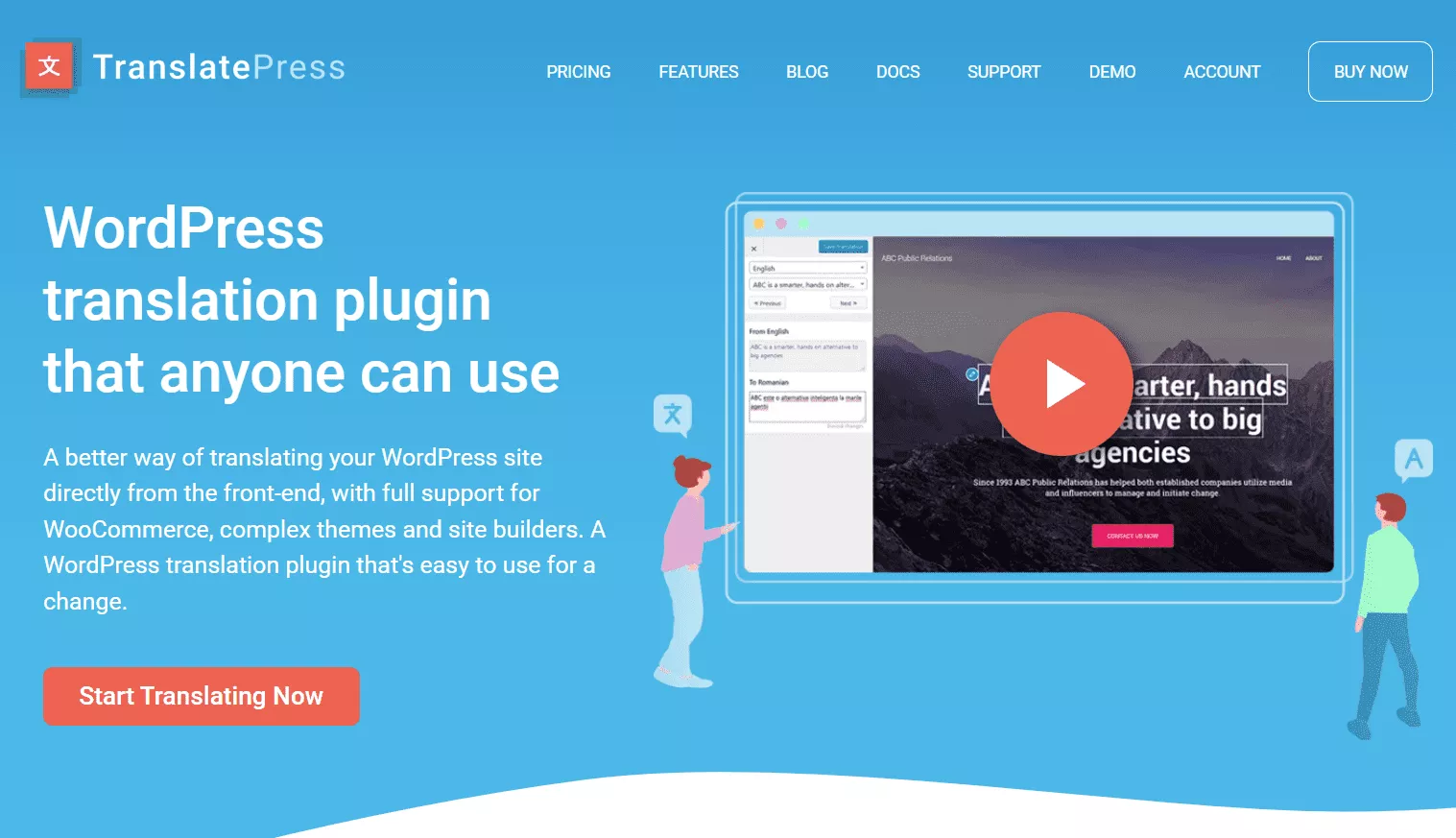 TranslatePress WordPress mehrsprachiges Plugin