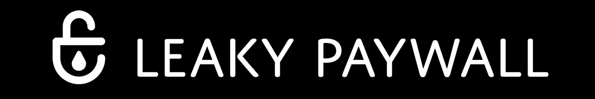 Undichtes Paywall-Logo