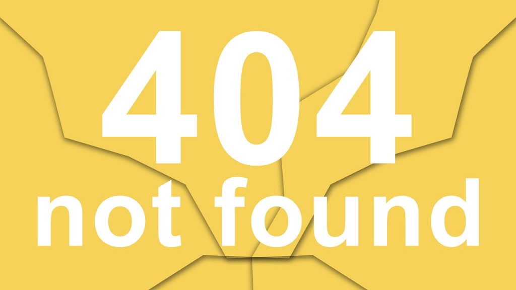 404 No encontrado